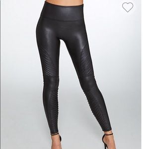 Spanx Faux Leather Moro Leggins